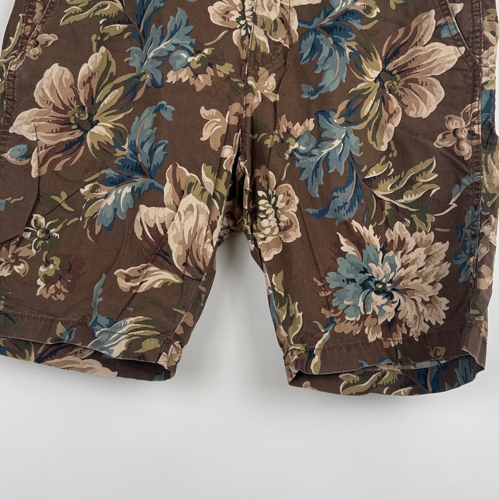 Denim & Supply Ralph Lauren Vintage Floral All Over Print Chino Shorts Size 38 - Picture 3 of 9
